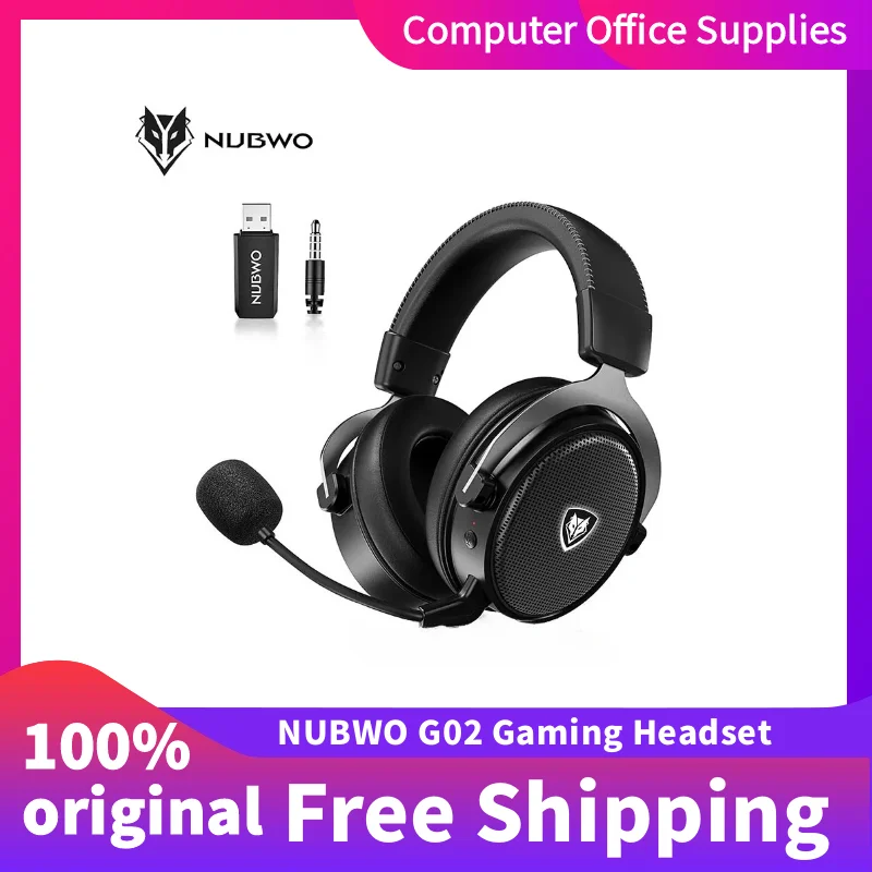 NUBWO G07 5.3 Bluetooth Gaming Headset 2.4GHz Wireless Dual-mode Headset Noise-cancelling Microphone Stereo Compatibility
NUBWO G07 5.3 Bluetooth Gaming Headset 2.4GHz Wireless Dual-mode Headset Noise-cancelling Microphone Stereo Compatibility
