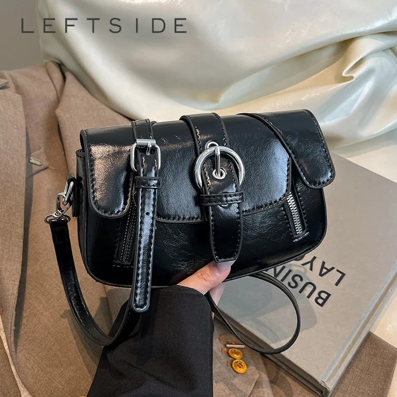 LEFTSIDE PU Leather Small Flap Crossbody Bags Lady Shoulder Bag for Women 2025 New Fashion Green Retro Handbags and Purses
LEFTSIDE PU Leather Small Flap Crossbody Bags Lady Shoulder Bag for Women 2025 New Fashion Green Retro Handbags and Purses