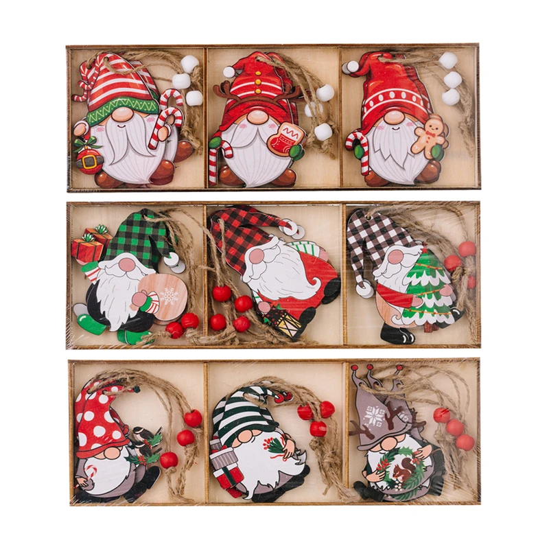 18 PCS Christmas Tree Pendant Hanging Decoration Gift Box Wood Pendant Santa Claus Car Christmas Holiday Party Home Decoration
18 PCS Christmas Tree Pendant Hanging Decoration Gift Box Wood Pendant Santa Claus Car Christmas Holiday Party Home Decoration