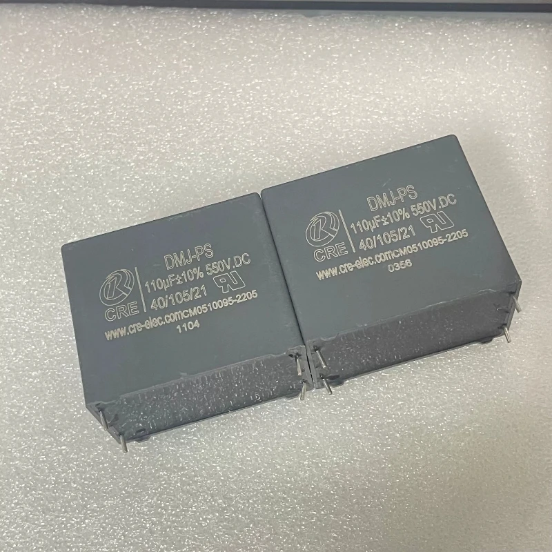 2 шт./лот CRE DMJ-PS 110 мкФ 550 В платиновый машинный отключение высокого напряжения фильтрующий безелектродный пленочный конденсатор
2 шт./лот CRE DMJ-PS 110 мкФ 550 В платиновый машинный отключение высокого напряжения фильтрующий безелектродный пленочный конденсатор