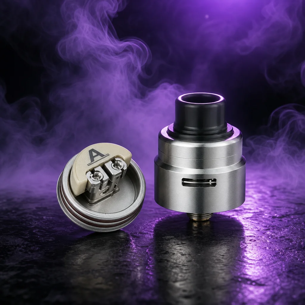 WOLFCOOLVAPE Armor 1.0 RDA 22mm Rebuildable Atomizer with Single Coil Design in 316 SS
WOLFCOOLVAPE Armor 1.0 RDA 22mm Rebuildable Atomizer with Single Coil Design in 316 SS