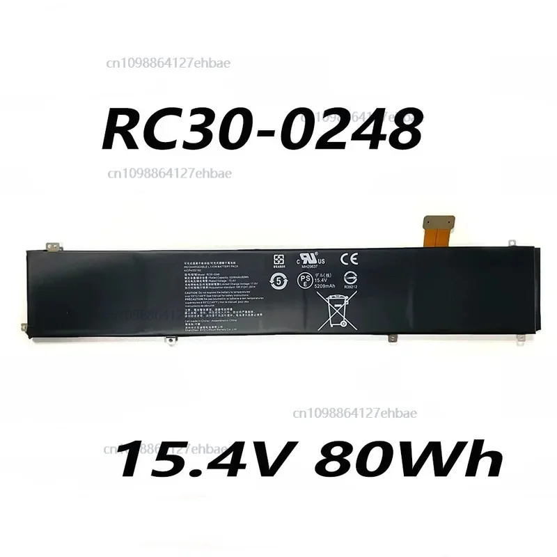 RC30-0248 Аккумулятор для ноутбука 15,4 В 80 Втч для Razer Blade Advanced 15 2018 2019 15 GTX 1060 1070 RTX 2080 RZ09 Series Notebook Fast
RC30-0248 Аккумулятор для ноутбука 15,4 В 80 Втч для Razer Blade Advanced 15 2018 2019 15 GTX 1060 1070 RTX 2080 RZ09 Series Notebook Fast