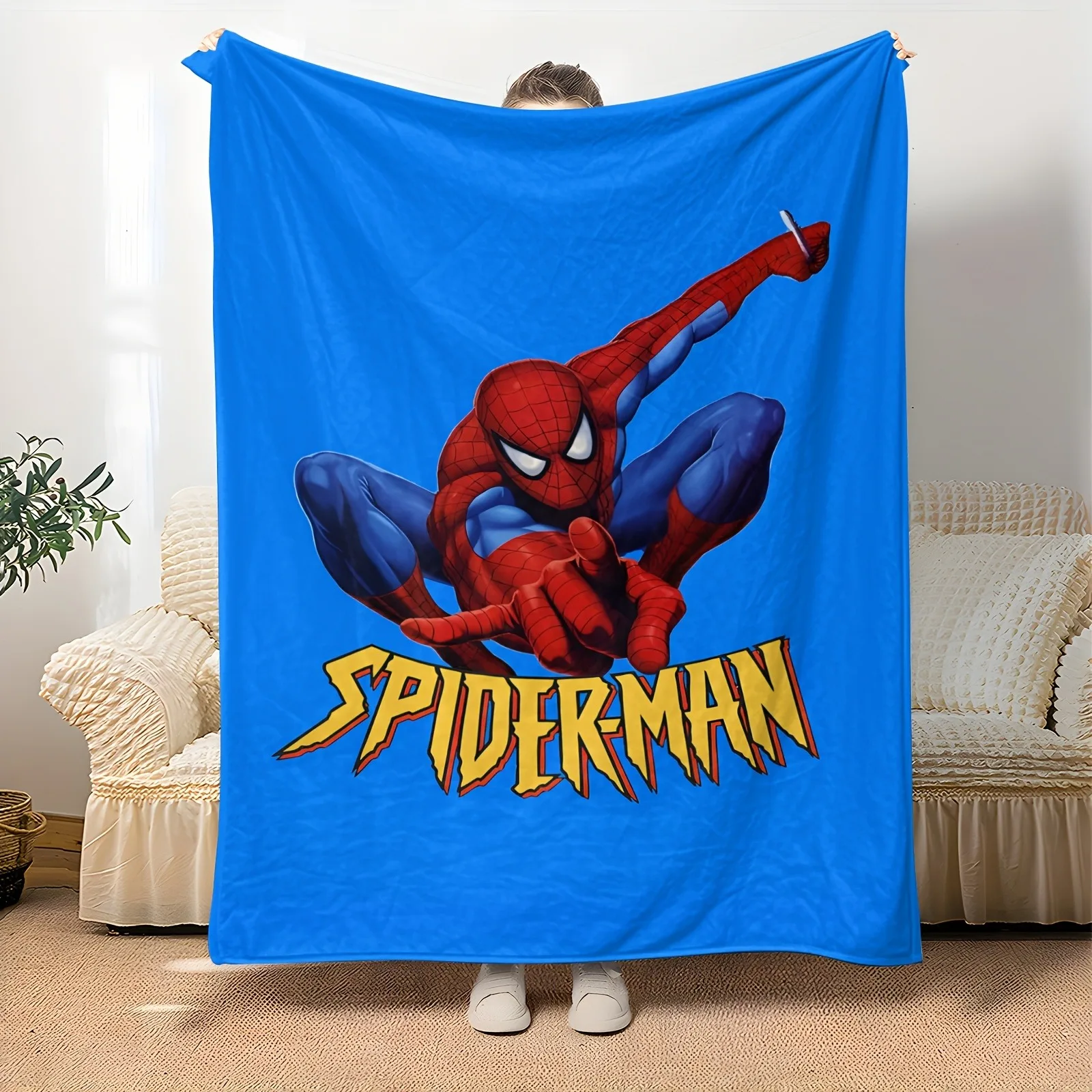 1PC Spider-Man Blue Blanket for You ,Multifunctional blanket suitable for home, outdoor, travel, camping, nap cover blanket.
1PC Spider-Man Blue Blanket for You ,Multifunctional blanket suitable for home, outdoor, travel, camping, nap cover blanket.