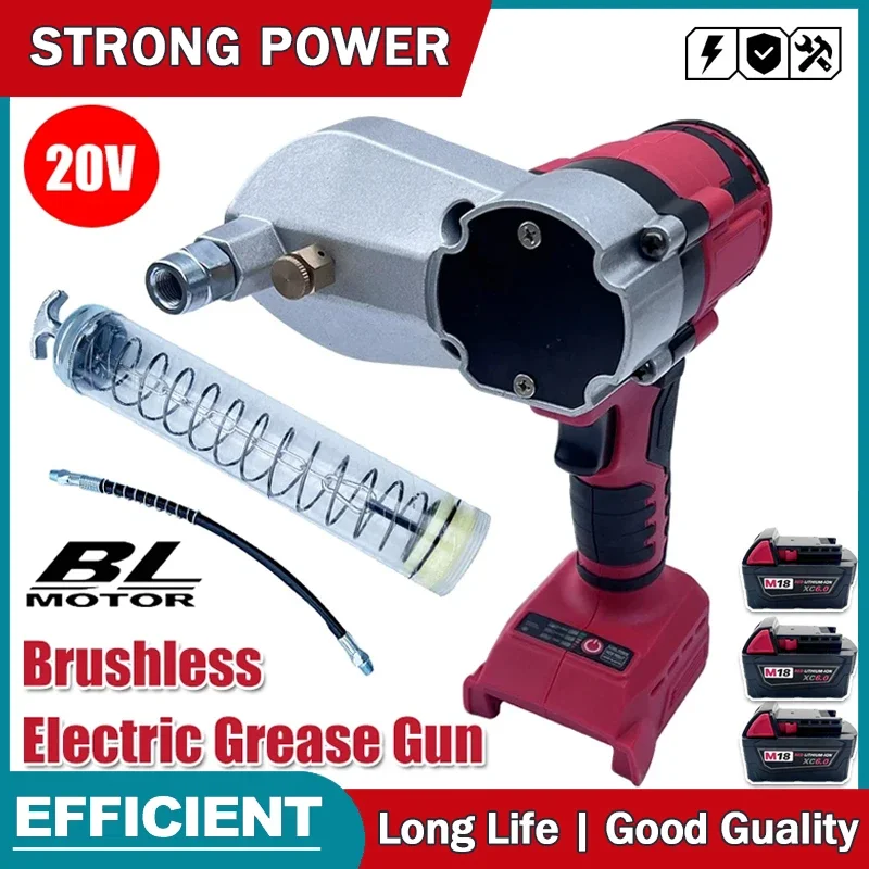 Электрический бесщеточный шприц для смазки под аккумулятор 20В, высоконапорный инжектор смазочного масла, шприцы для смазки Milwaukee
Электрический бесщеточный шприц для смазки под аккумулятор 20В, высоконапорный инжектор смазочного масла, шприцы для смазки Milwaukee