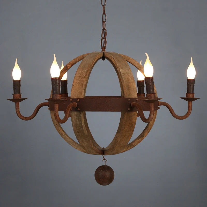 American retro solid wood wrought iron industrial wind chandelier diffuse coffee restaurant clubhouse villa living room stairs
American retro solid wood wrought iron industrial wind chandelier diffuse coffee restaurant clubhouse villa living room stairs