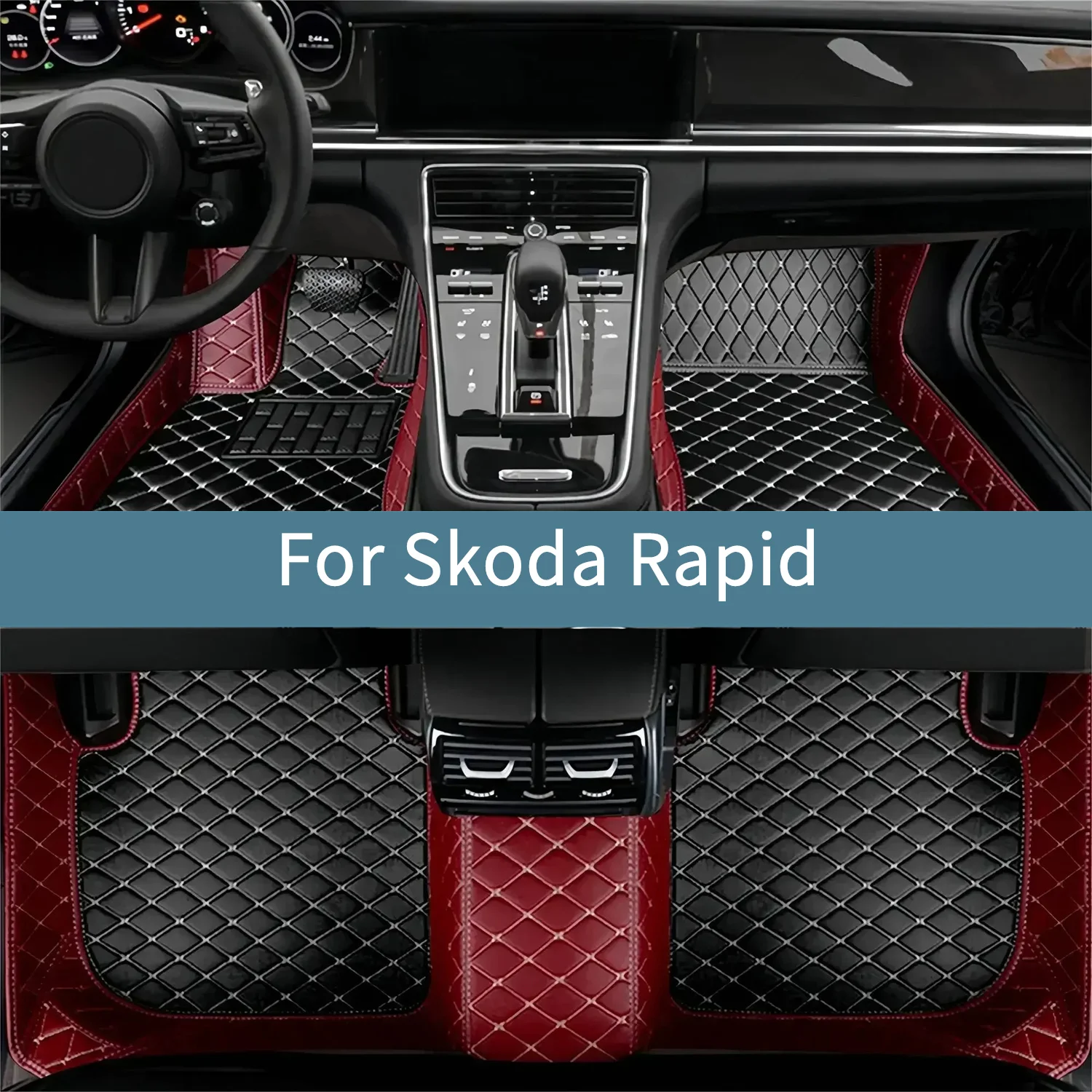 Автомобильные коврики для Skoda Rapid 2015 2016 2017 2018 2019 2020, водонепроницаемый полный комплект ковриков для автомобилей, аксессуары
Автомобильные коврики для Skoda Rapid 2015 2016 2017 2018 2019 2020, водонепроницаемый полный комплект ковриков для автомобилей, аксессуары