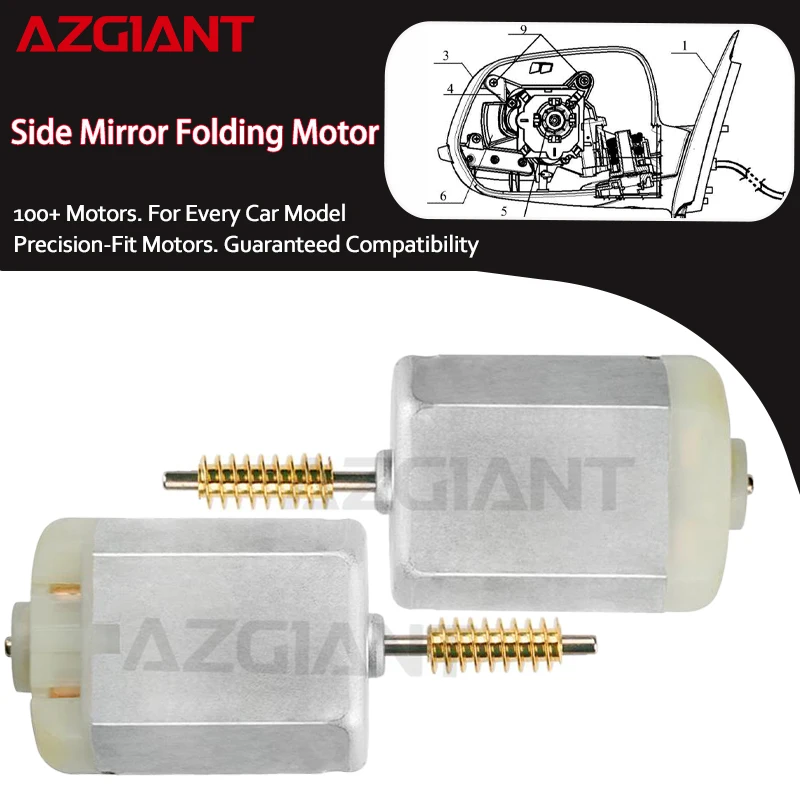 Azgiant Car Rear view mirror folding Motor For BMW 1 Series F40/E81 E82 E87 E88 2 Series F44 G42 3 Series G20 G21 G28 Auto parts
Azgiant Car Rear view mirror folding Motor For BMW 1 Series F40/E81 E82 E87 E88 2 Series F44 G42 3 Series G20 G21 G28 Auto parts