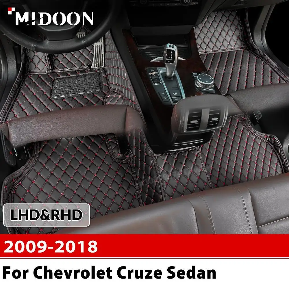 For Chevrolet Cruze Sedan 2009-2018 2017 2016 2015 2014 2013 Custom Car Floor Mat Automobile Carpet Cover Interior Accessories
For Chevrolet Cruze Sedan 2009-2018 2017 2016 2015 2014 2013 Custom Car Floor Mat Automobile Carpet Cover Interior Accessories