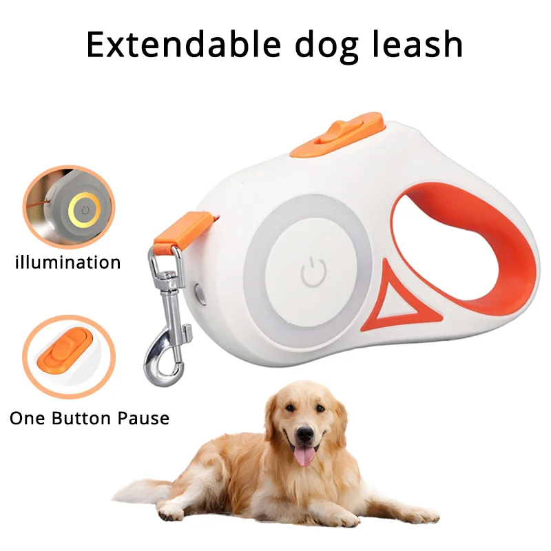 5M Long Strong Pet Extendable Dog Leash Retractable Roulette Dogs Durable Nylon Retractable Walking Running Traction Rope Puppy
5M Long Strong Pet Extendable Dog Leash Retractable Roulette Dogs Durable Nylon Retractable Walking Running Traction Rope Puppy