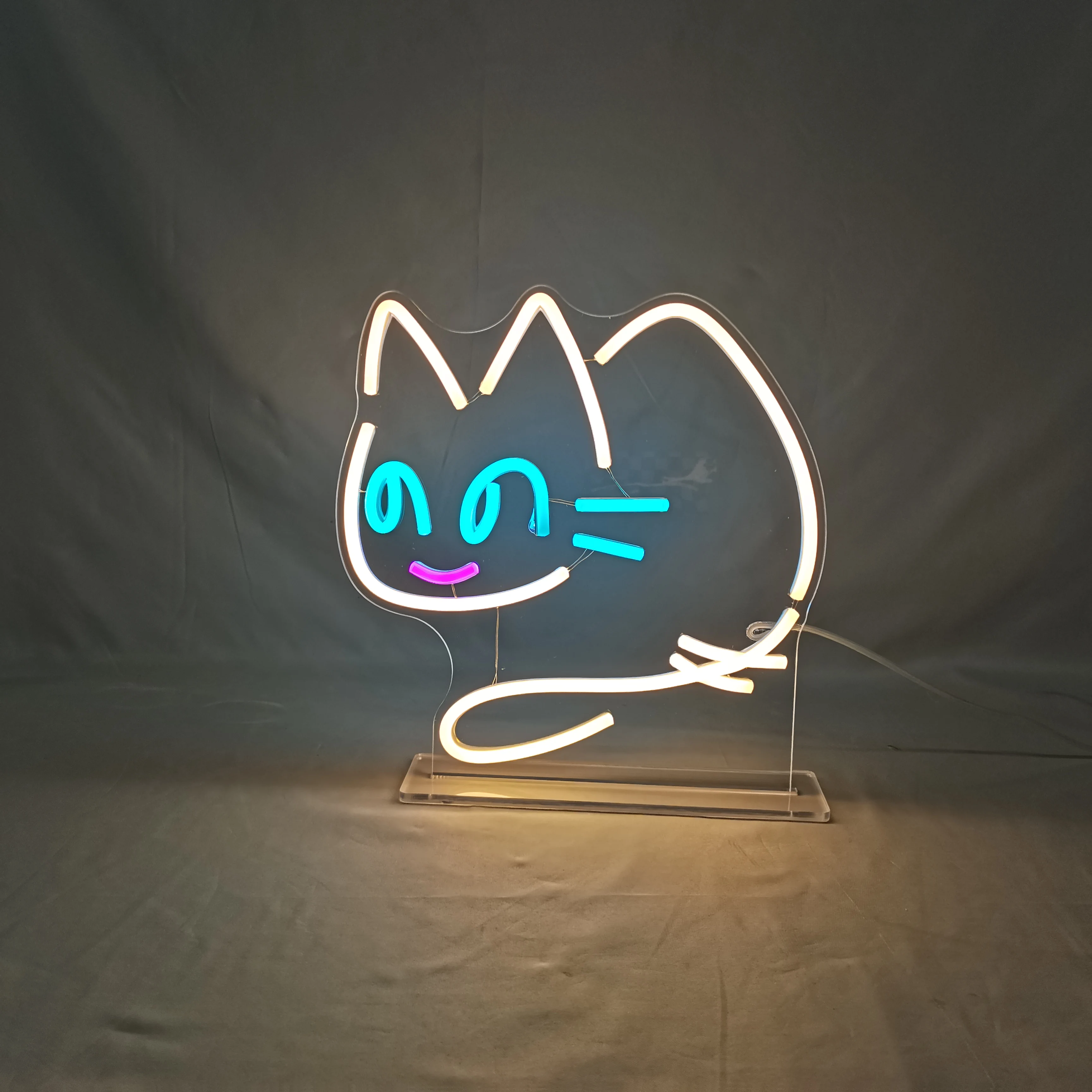 Iron Stand Stylish Wall-Mounted LED Neon Lights Signboard Remote Control Feature Featuring Cats Animals
Iron Stand Stylish Wall-Mounted LED Neon Lights Signboard Remote Control Feature Featuring Cats Animals