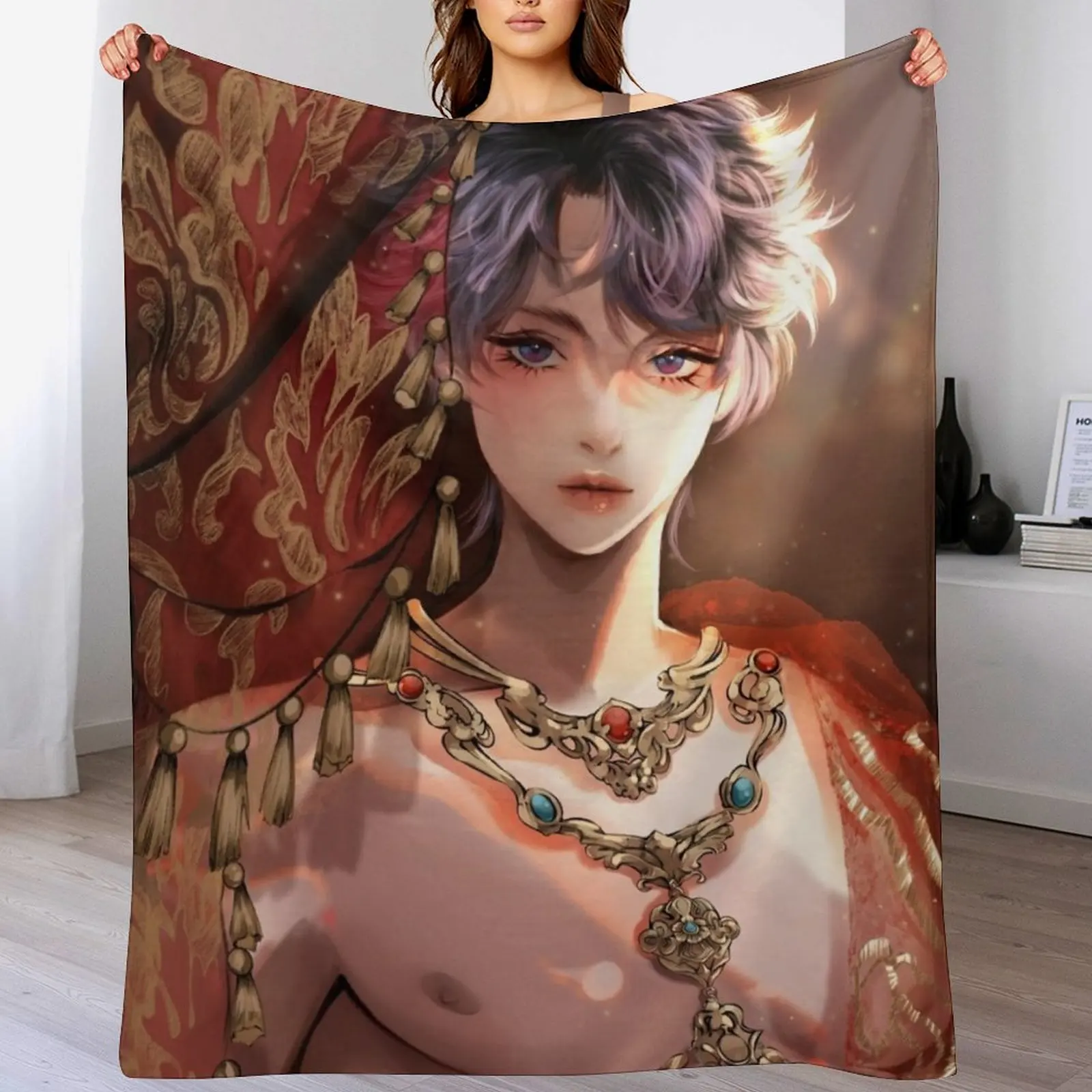 Rafayel - love and deepspace Throw Blanket Easy Care Comfortable Blanket for Couch
Rafayel - love and deepspace Throw Blanket Easy Care Comfortable Blanket for Couch