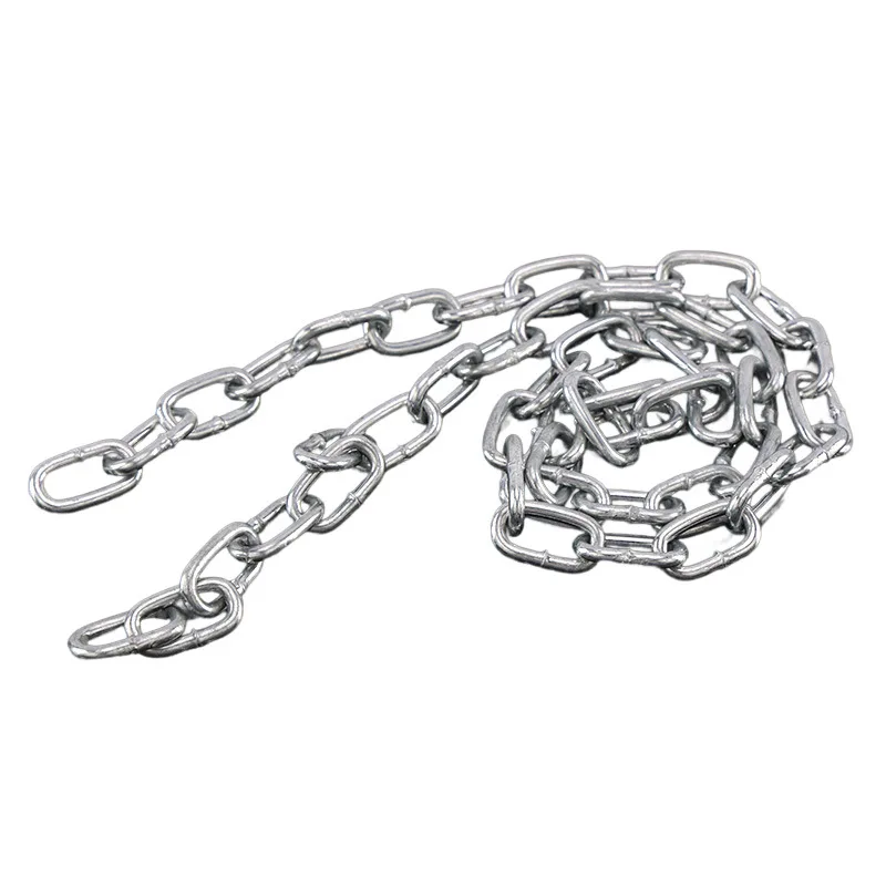 8Mm lifting rigging chain, seamlessly welded galvanized iron chain
8Mm lifting rigging chain, seamlessly welded galvanized iron chain