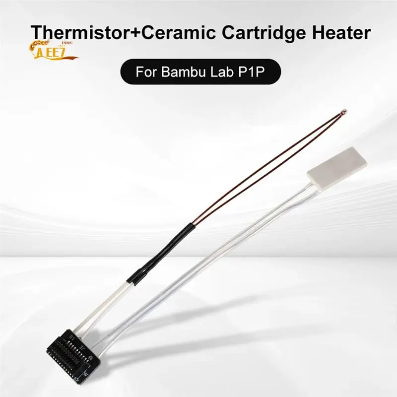 AEE7-нагреватель картриджа с термистором для Bambu Lab P1P P1S 24 В 48 Вт нагревательная трубка для 3D-печати, термистор Hotend
AEE7-нагреватель картриджа с термистором для Bambu Lab P1P P1S 24 В 48 Вт нагревательная трубка для 3D-печати, термистор Hotend