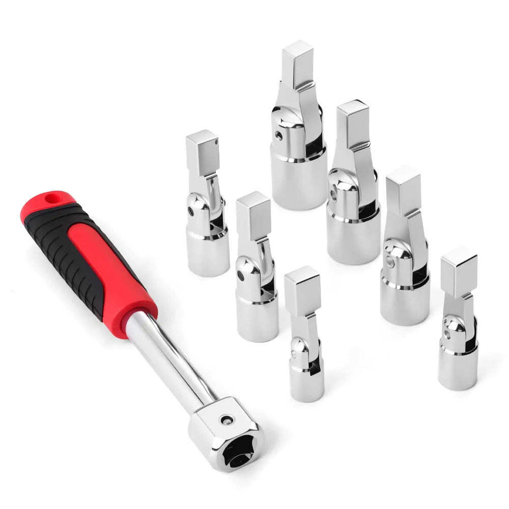 10-inch Retractable 5-in-1 Wrench - Folding Shaking Head Ratchet Tool for Bathroom Air Conditioner Repair
10-inch Retractable 5-in-1 Wrench - Folding Shaking Head Ratchet Tool for Bathroom Air Conditioner Repair