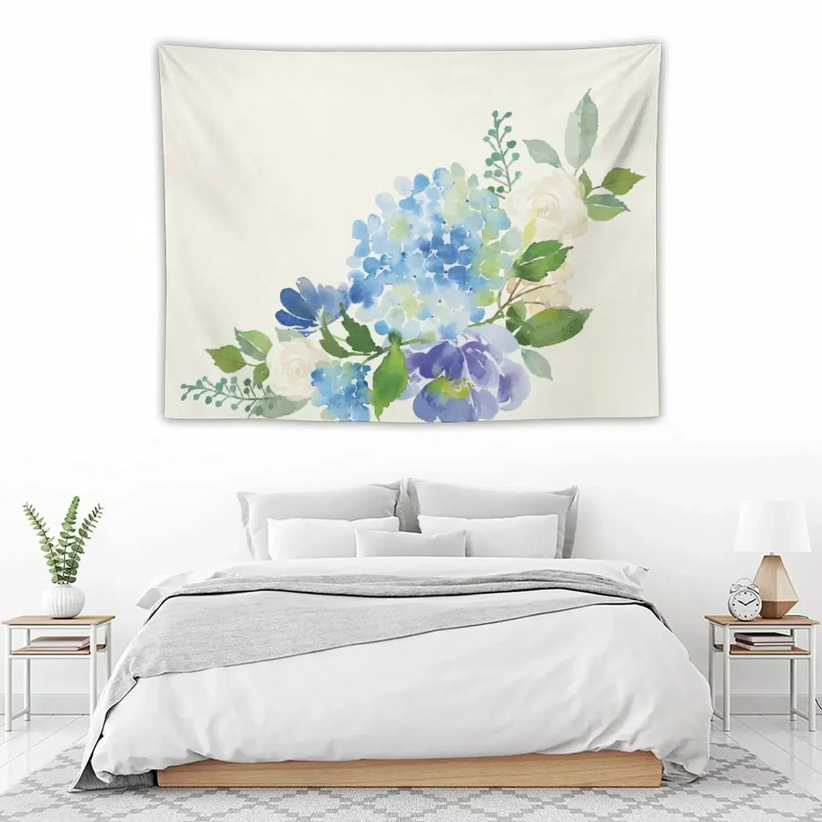 Blue Watercolor Hydrangea Tapestry Room Ornaments Wall Art Room Decoration Aesthetic Tapestry
Blue Watercolor Hydrangea Tapestry Room Ornaments Wall Art Room Decoration Aesthetic Tapestry