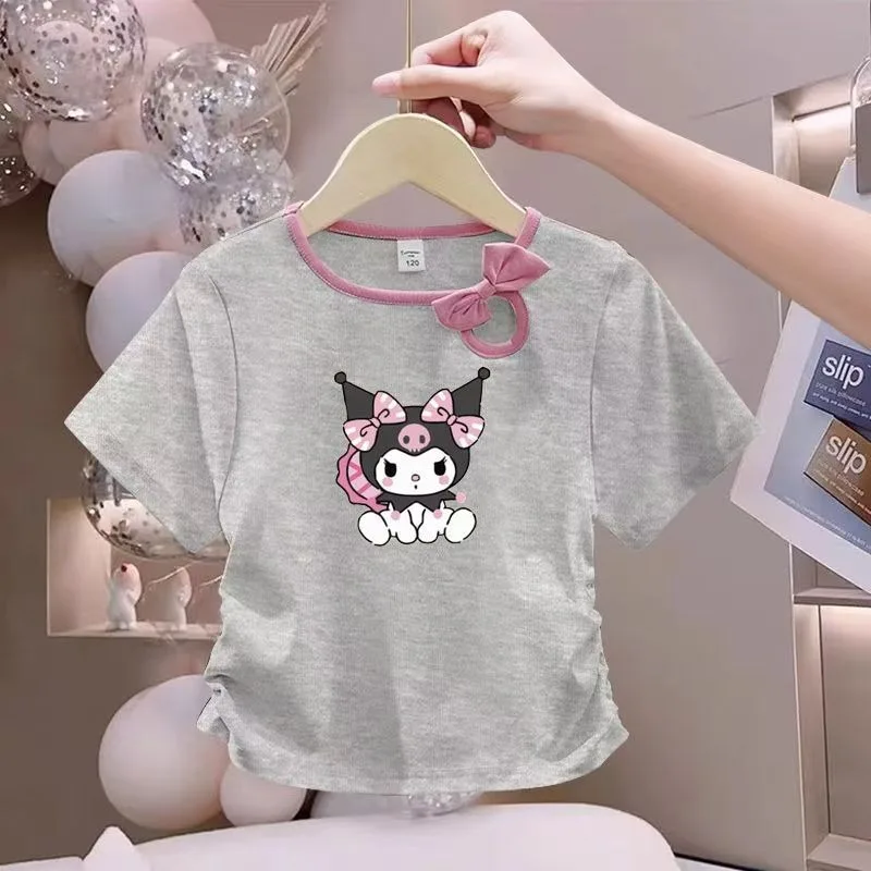 Hello Kitty Anime Kawaii Sanrio Ins Fashion Round Neck Cotton Shirt Cute Cartoon Ins Kuromi Short Sleeved Hoodie Clothes Toys
Hello Kitty Anime Kawaii Sanrio Ins Fashion Round Neck Cotton Shirt Cute Cartoon Ins Kuromi Short Sleeved Hoodie Clothes Toys