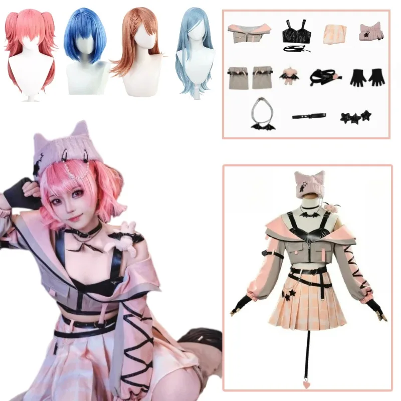 Kiritani Haruka momoi airi AKIYAMA MIZUKI Hanasato Minori Stage Performance Uniform Anime Cosplay Costume Little Devil Dress
Kiritani Haruka momoi airi AKIYAMA MIZUKI Hanasato Minori Stage Performance Uniform Anime Cosplay Costume Little Devil Dress
