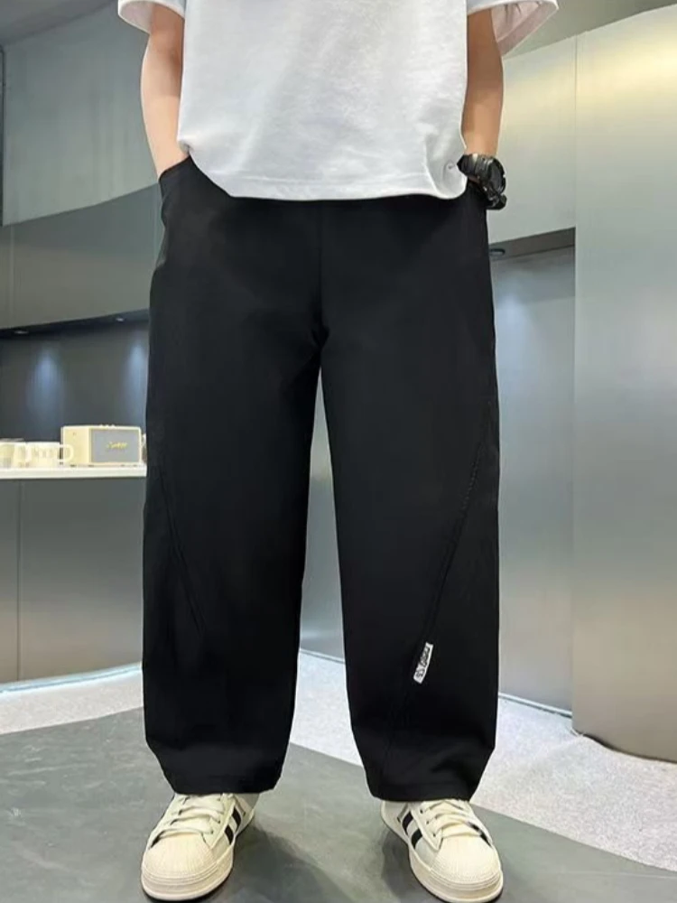 2026 New Arrival Boys Summer Pants Ice Silk Thin Straight Leg Cool Street Style Anti-Mosquito for Middle Childhood Kids
2026 New Arrival Boys Summer Pants Ice Silk Thin Straight Leg Cool Street Style Anti-Mosquito for Middle Childhood Kids