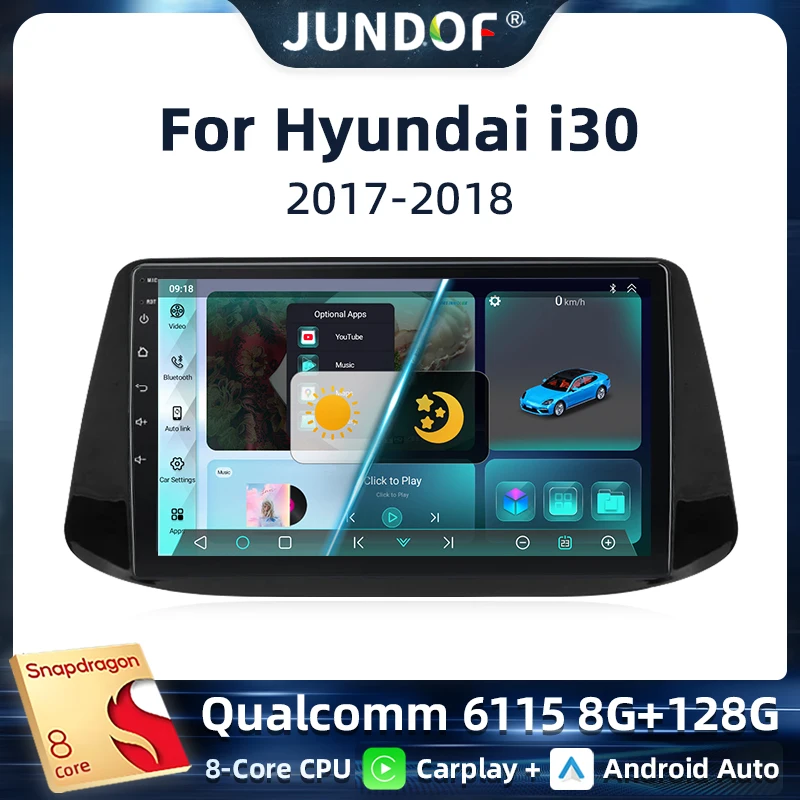 Android Auto For Hyundai i30 2017 2018 Wireless Carplay Car Radio Multimedia Player GPS Navigation Bluetooth WIFI+4G DSP Stereo 
Android Auto For Hyundai i30 2017 2018 Wireless Carplay Car Radio Multimedia Player GPS Navigation Bluetooth WIFI+4G DSP Stereo