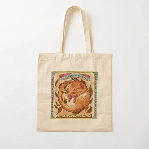 You Are Worth More Than Your Productivit Canvas Bag Ladies Shopper Reusable Casual Tote Unisex Foldable Handbag Fashion Fabric
You Are Worth More Than Your Productivit Canvas Bag Ladies Shopper Reusable Casual Tote Unisex Foldable Handbag Fashion Fabric