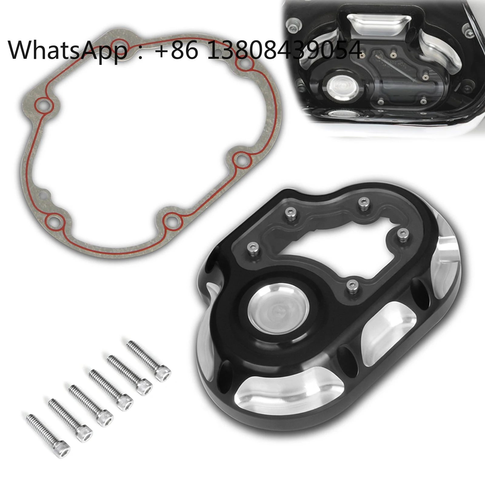 Clarity Transmission Engine Side Cover for Harley Dyna Super Glide Street Bob 07-10 Softail Fat Boy FLSTF 07-17
Clarity Transmission Engine Side Cover for Harley Dyna Super Glide Street Bob 07-10 Softail Fat Boy FLSTF 07-17