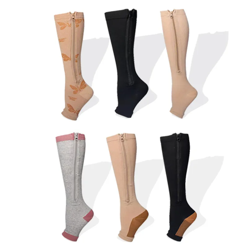 Zip Sox Socks Compression Socks Sports Open Toe Pressure Compression Zipper Socks Cycling Running High Wall Socks
Zip Sox Socks Compression Socks Sports Open Toe Pressure Compression Zipper Socks Cycling Running High Wall Socks