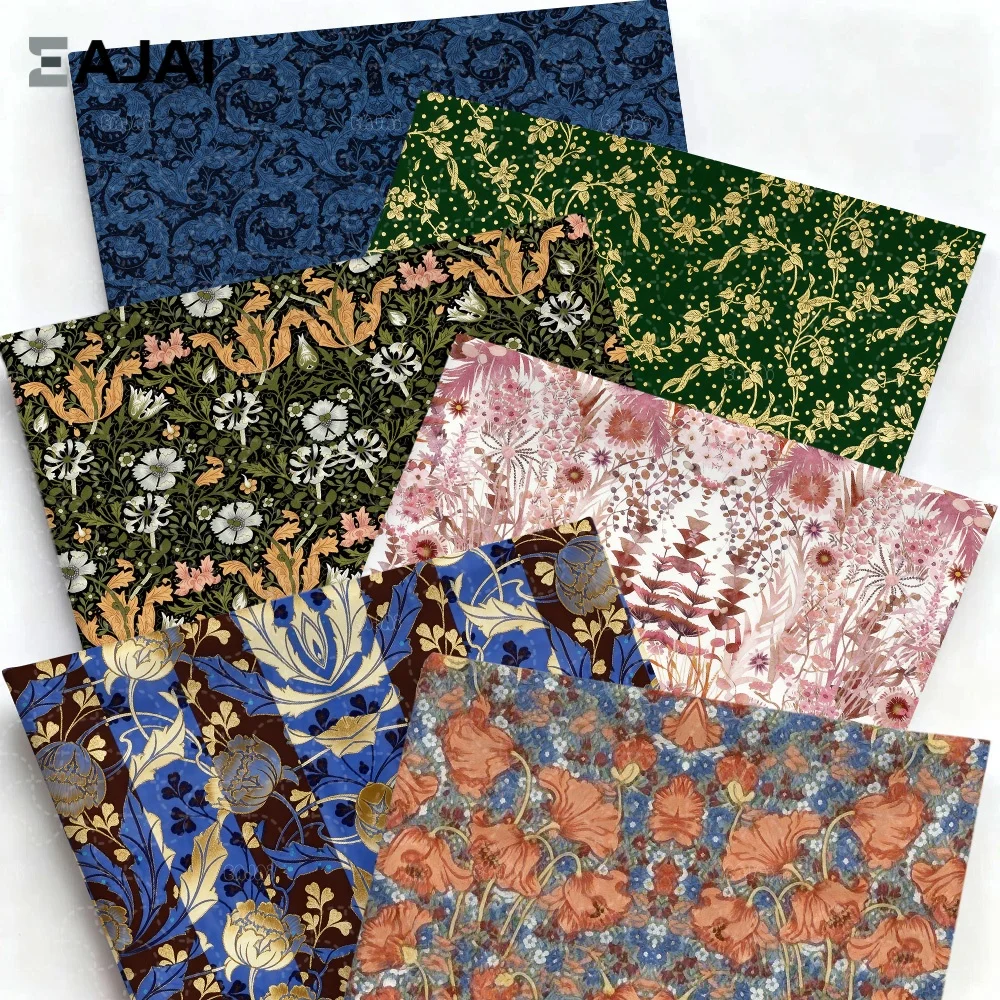 Eajai Japanese Floral Fabric Moss Green Cloth Material for Sewing Luxury Designer Fabrics by Meter
Eajai Japanese Floral Fabric Moss Green Cloth Material for Sewing Luxury Designer Fabrics by Meter