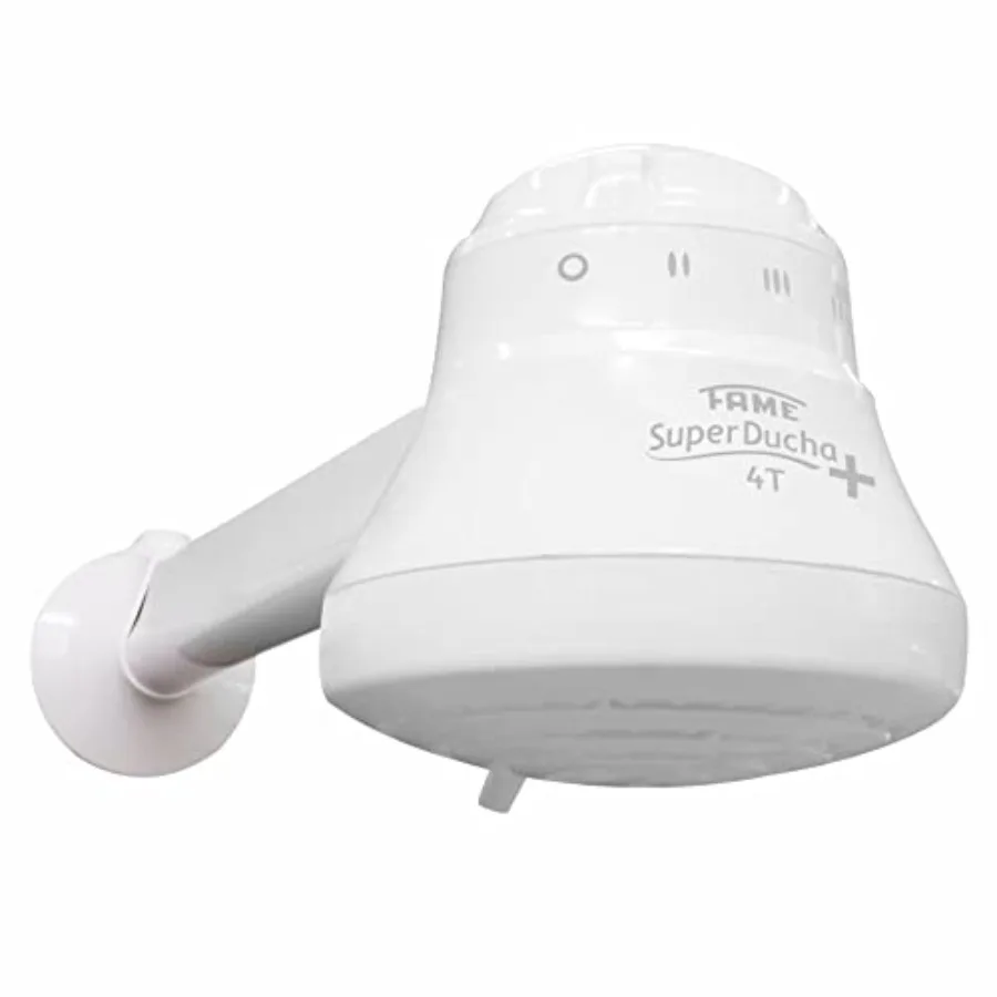 - Electric shower 110V - 4 temperatures.- 4400W - Includes: Head hose with hand head + support installation tube free spare res
- Electric shower 110V - 4 temperatures.- 4400W - Includes: Head hose with hand head + support installation tube free spare res