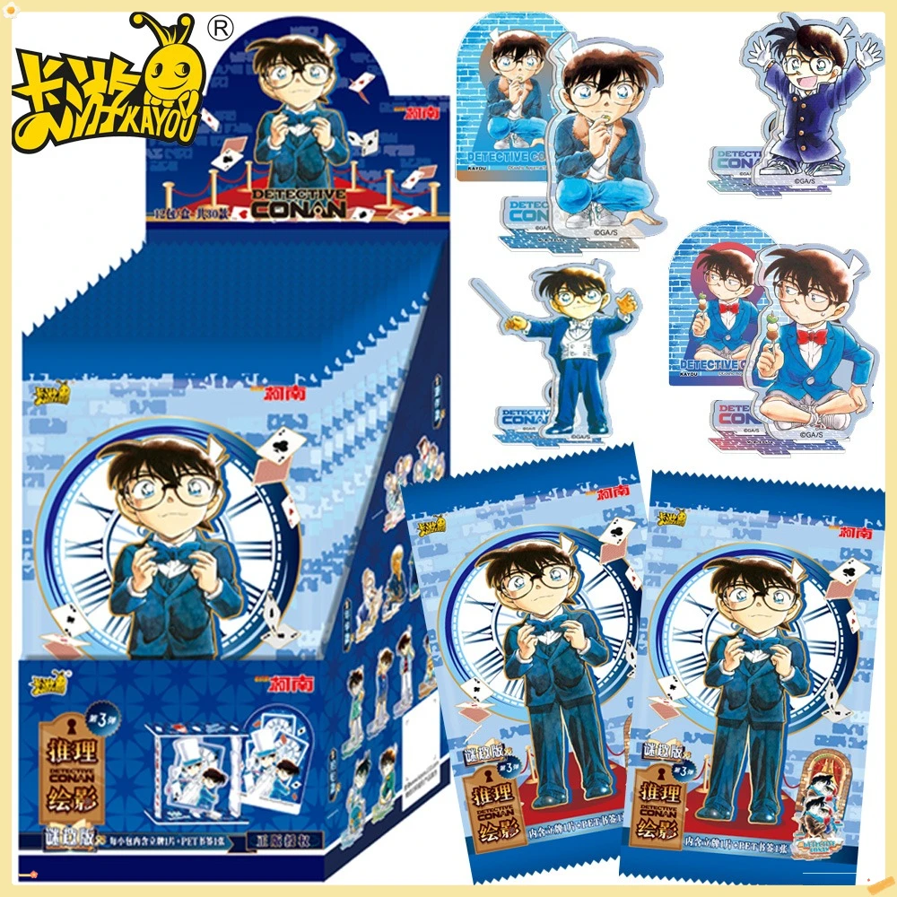 New KAYOU Original Anime Detective Conan Stand Acrylic Figure Cartoon Q-version Peripheral Model Toys Exquisite Gifts for Kids
New KAYOU Original Anime Detective Conan Stand Acrylic Figure Cartoon Q-version Peripheral Model Toys Exquisite Gifts for Kids