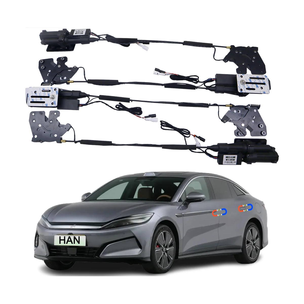 Wholesale Steel Electric Suction Door With Soft Close For BYD HAN All Series Car-2 Year Warranty
Wholesale Steel Electric Suction Door With Soft Close For BYD HAN All Series Car-2 Year Warranty