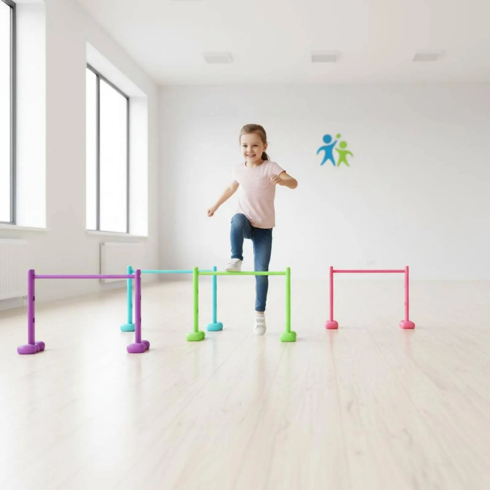 4 Pieces Crawl Tunnel Set Sturdy Kids Hurdle Set Indoor Obstacle Course Safe Plastic Child Agility Hurdles Bright Colors
4 Pieces Crawl Tunnel Set Sturdy Kids Hurdle Set Indoor Obstacle Course Safe Plastic Child Agility Hurdles Bright Colors