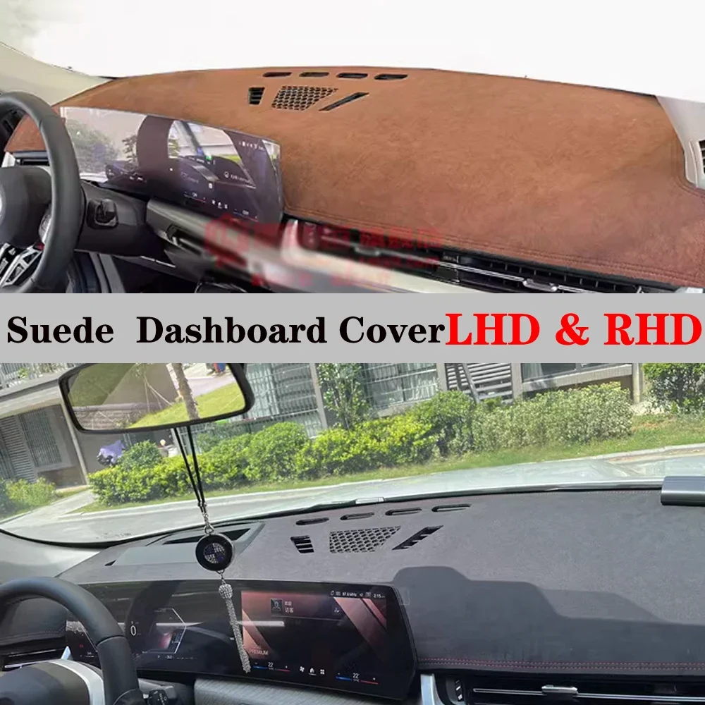 For BMW U10 U11 X1 IX1 IX2 X2 2023 2024 Car Accessories Suede Dashboard Cover Instrument Panel Dash Mat Dashmat Protective Pad
For BMW U10 U11 X1 IX1 IX2 X2 2023 2024 Car Accessories Suede Dashboard Cover Instrument Panel Dash Mat Dashmat Protective Pad