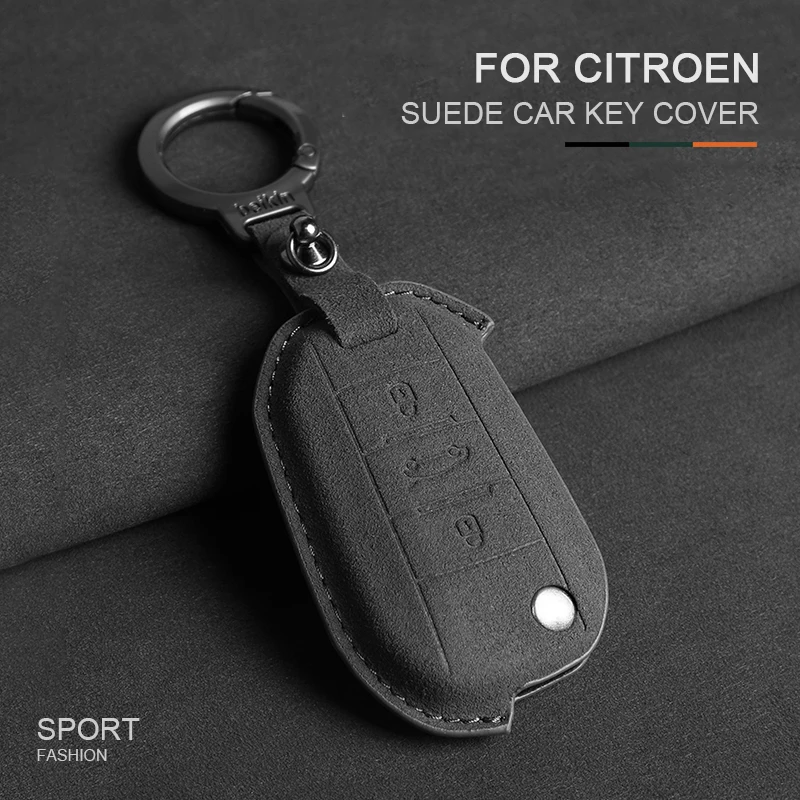Suede Car Key Case Full Cover Protector Holder For Citroen C4 C4L CACTUS C3 C6 C8 For Peugeot 3008 208 308 508 408 2008 307 4008
Suede Car Key Case Full Cover Protector Holder For Citroen C4 C4L CACTUS C3 C6 C8 For Peugeot 3008 208 308 508 408 2008 307 4008