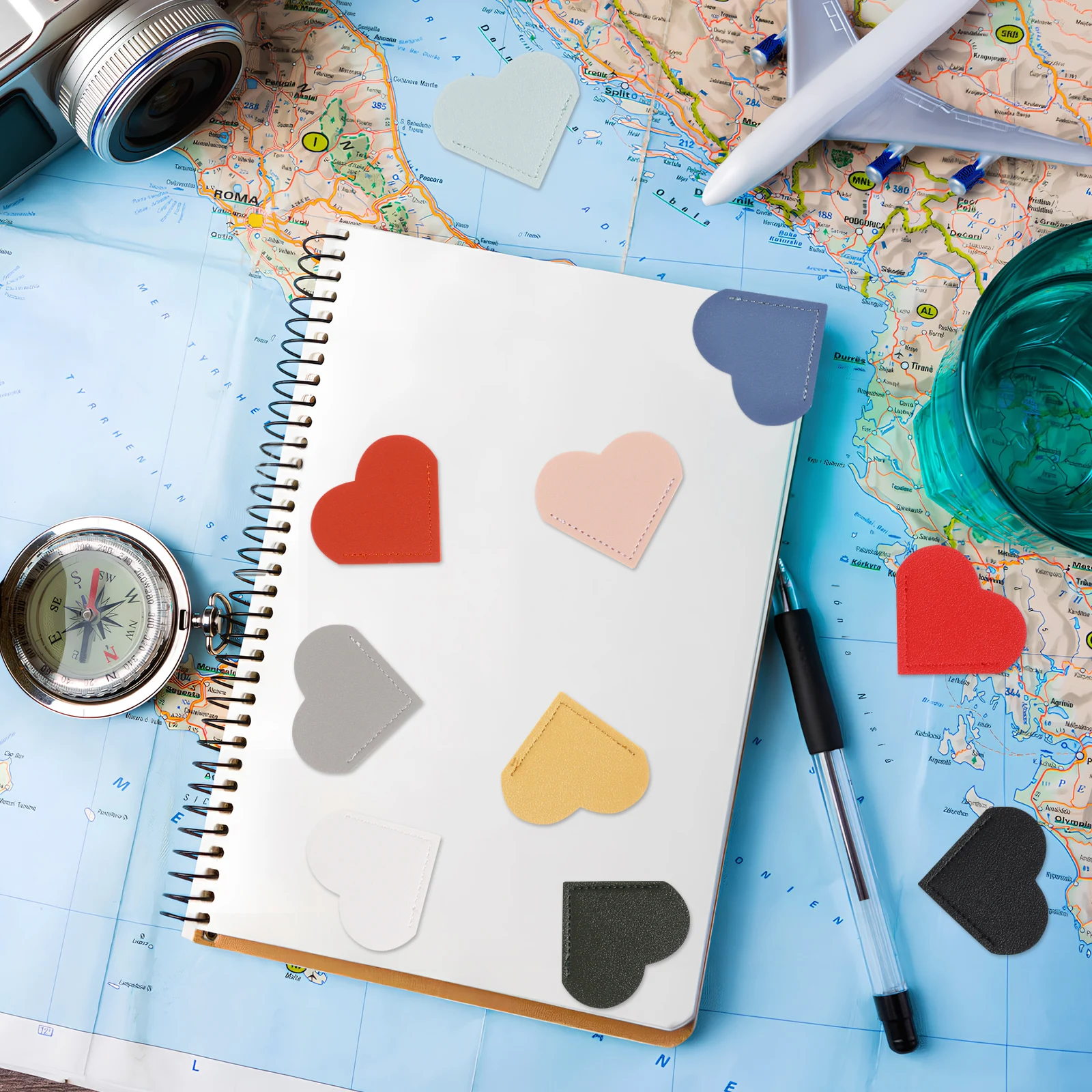 10 Pcs Bookmark Protective Cover Heart Shaped Corner Book Lover Gifts Women Reading Markers Desk Office Supplies Teacher 
10 Pcs Bookmark Protective Cover Heart Shaped Corner Book Lover Gifts Women Reading Markers Desk Office Supplies Teacher