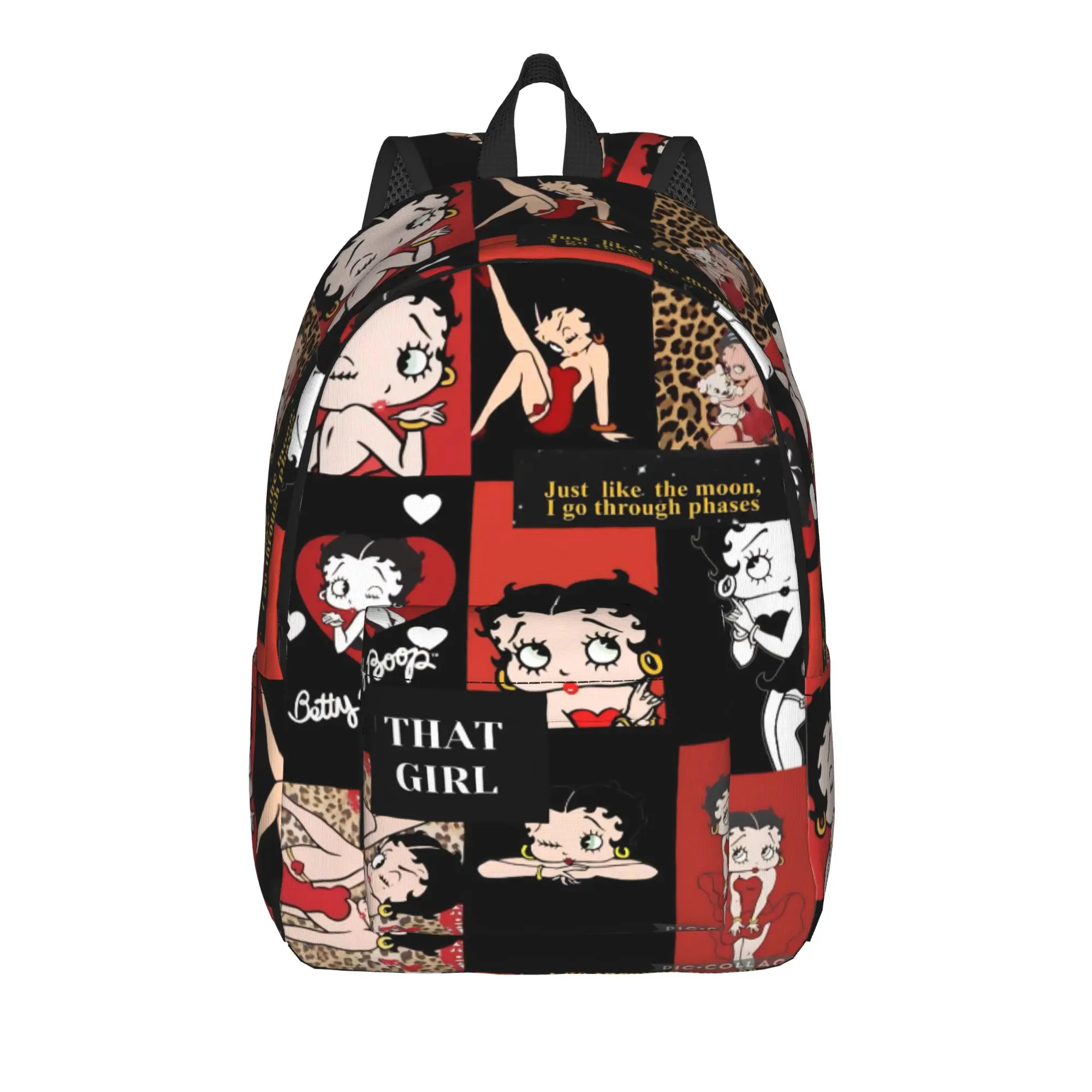 Boops Bettys Classical Backpack Sports High School Business Daypack for Men Women College Canvas Bags
Boops Bettys Classical Backpack Sports High School Business Daypack for Men Women College Canvas Bags