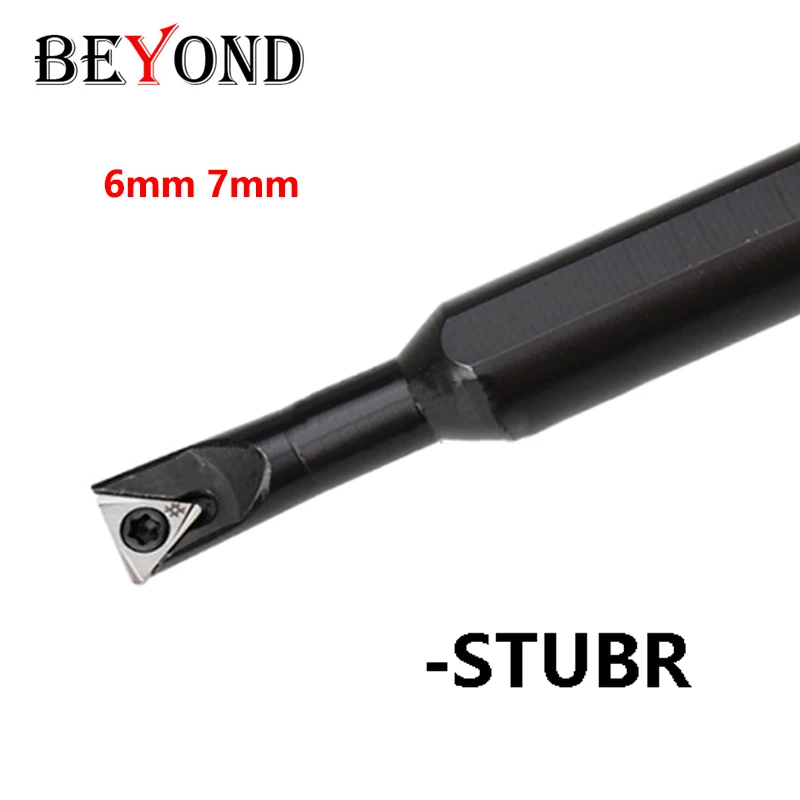 BEYOND STUBR Small Head CNC Boring Bar S06J S06K S05K S07K S07M-STUBR06-A08 A10 A12 Turning Tool Holder Carbide Lathe Cutter
BEYOND STUBR Small Head CNC Boring Bar S06J S06K S05K S07K S07M-STUBR06-A08 A10 A12 Turning Tool Holder Carbide Lathe Cutter