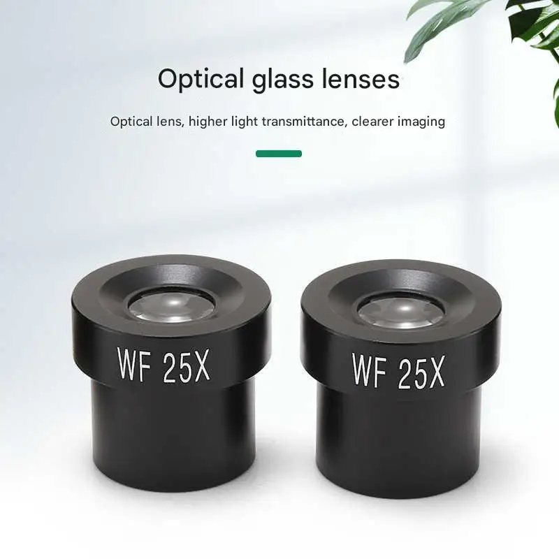 1 PCS Biological Microscope WF25X Wide-Angle Eyepiece with 8mm Field of View 23.2mm Interface High-Power Eyepiece
1 PCS Biological Microscope WF25X Wide-Angle Eyepiece with 8mm Field of View 23.2mm Interface High-Power Eyepiece