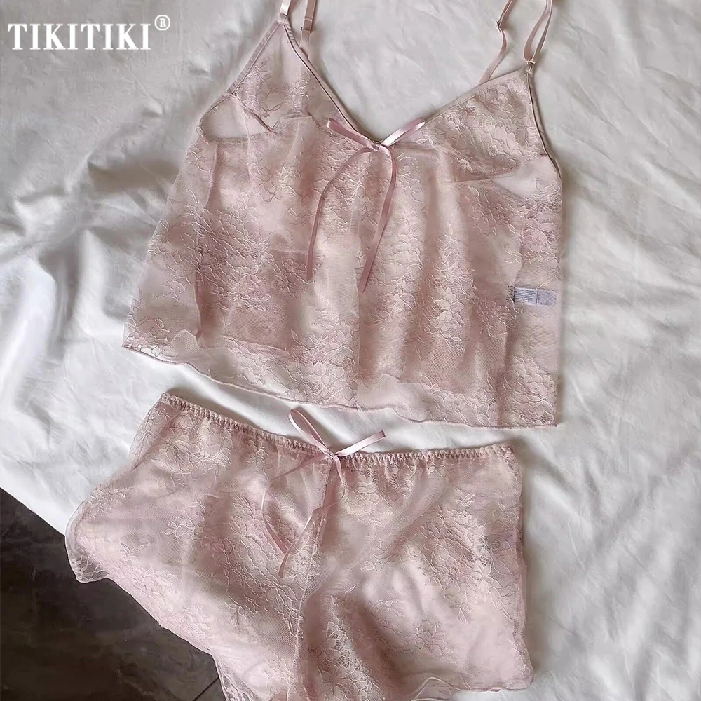 Women Harness Pajama Suspender Shorts For Women Sexy Sheer Pajamas Set Lingerie Pyjamas Shorts Set Perspective Lace Sleepwear
Women Harness Pajama Suspender Shorts For Women Sexy Sheer Pajamas Set Lingerie Pyjamas Shorts Set Perspective Lace Sleepwear