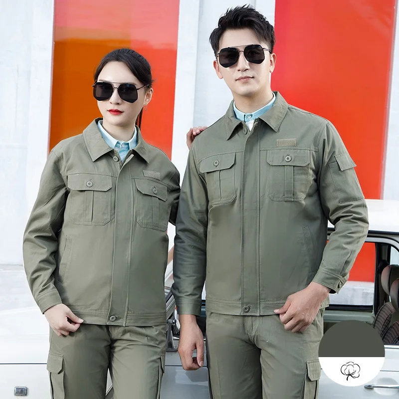 100% Cotton Work Clothing Plain Color Anti Static Electrical Working Uniforms Auto Repair Workshop Worker Coveralls Wear Resist
100% Cotton Work Clothing Plain Color Anti Static Electrical Working Uniforms Auto Repair Workshop Worker Coveralls Wear Resist
