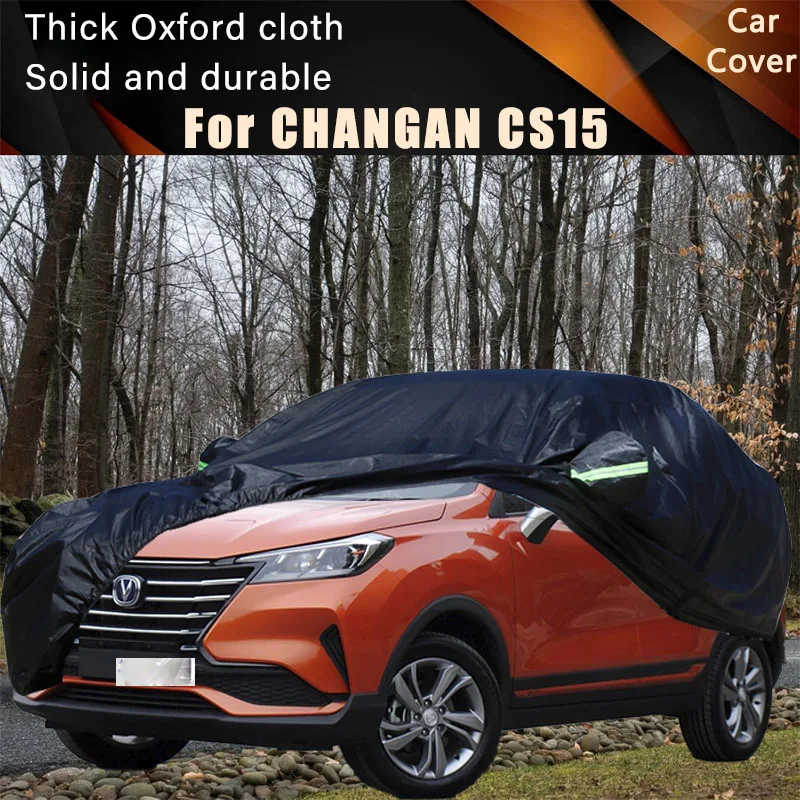 Для CHANGAN CS15 автомобильные полные внешние чехлы уличные водонепроницаемые пылезащитные защита от солнца, дождя и снега внешние автомобильные аксессуары
Для CHANGAN CS15 автомобильные полные внешние чехлы уличные водонепроницаемые пылезащитные защита от солнца, дождя и снега внешние автомобильные аксессуары