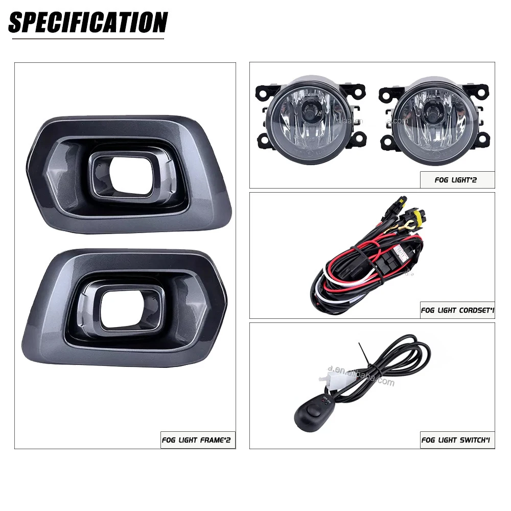 Car Fog Lights For FORD RANGER 2019 2020 2021 Front Fog Lights Car Styling Spot Light Fog Lamps With Switch - 1 Pair
Car Fog Lights For FORD RANGER 2019 2020 2021 Front Fog Lights Car Styling Spot Light Fog Lamps With Switch - 1 Pair
