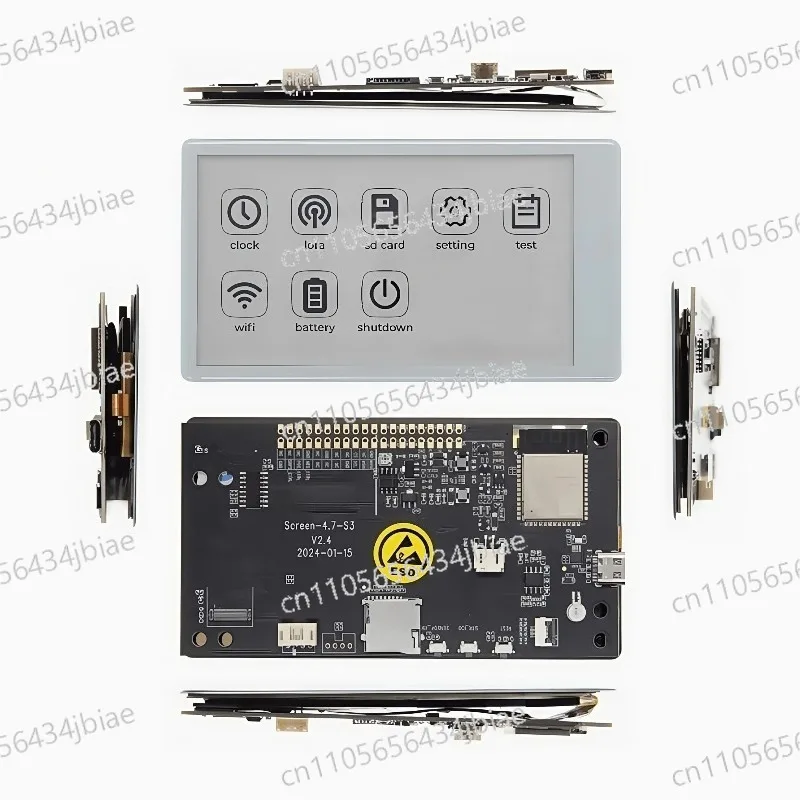 Programmable Low Power Consumption T5 4.7 Inch E-paper V2.3 ESP32-S3 Ink Screen
Programmable Low Power Consumption T5 4.7 Inch E-paper V2.3 ESP32-S3 Ink Screen
