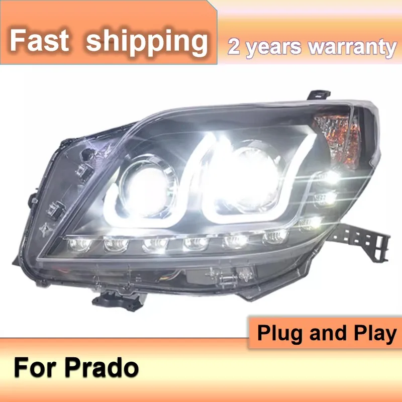 Автомобильные аксессуары для Toyota Prado, головной фонарь 2010-2013 LC150, фара DRL, указатель поворота, линза проектора ближнего и дальнего света
Автомобильные аксессуары для Toyota Prado, головной фонарь 2010-2013 LC150, фара DRL, указатель поворота, линза проектора ближнего и дальнего света
