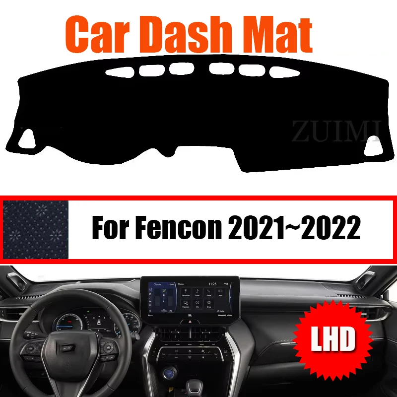ZUIMI Dashboard Cover Dash Mat Dashmat Dash Board Cover Pad Sun Shade For Fencon 2021~2022 LHD
ZUIMI Dashboard Cover Dash Mat Dashmat Dash Board Cover Pad Sun Shade For Fencon 2021~2022 LHD