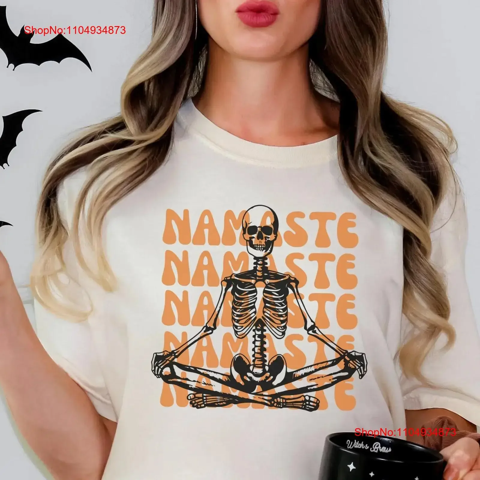 Skeleton Yoga T Shirt Funny Retro Lover Meditation Fan Spooky Vintage Inspired Top vintage Washed fashion graphic
Skeleton Yoga T Shirt Funny Retro Lover Meditation Fan Spooky Vintage Inspired Top vintage Washed fashion graphic