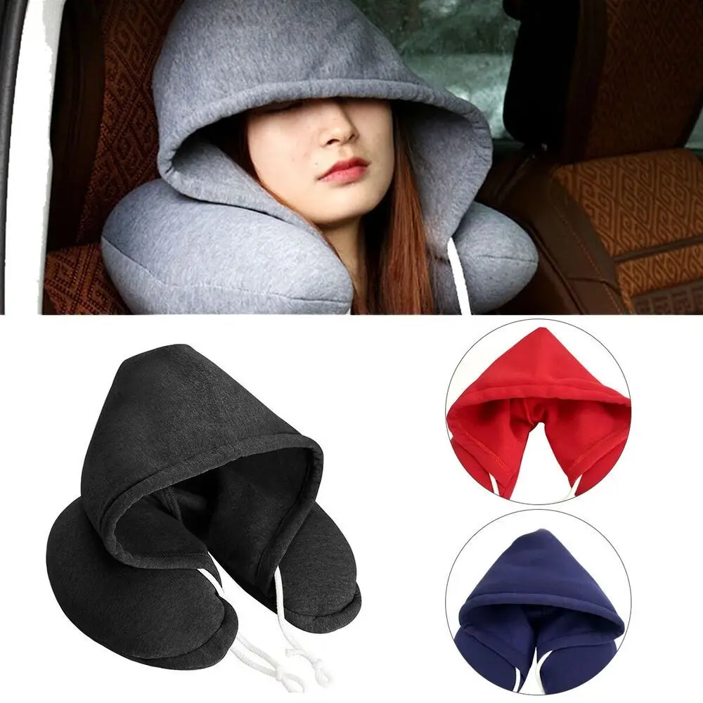 U-Shape Airplane Pillow with Hoodie Soft Comfortable Hooded Neck Travel Pillow
U-Shape Airplane Pillow with Hoodie Soft Comfortable Hooded Neck Travel Pillow