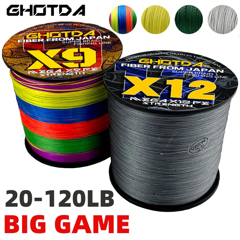 X12 X9 Сверхпрочная плетеная леска 300/100 м, мультифиламентная полиэтиленовая проволока, максимальная сила тяги, 20-120 фунтов, снасти для морской рыбалки
X12 X9 Сверхпрочная плетеная леска 300/100 м, мультифиламентная полиэтиленовая проволока, максимальная сила тяги, 20-120 фунтов, снасти для морской рыбалки
