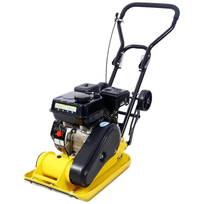 7.0HP 5500VPM MAX Gas Vibration Compaction Force 20 x 14 inch Plate Compactor w/Built-in Wheel,EPA compliant
7.0HP 5500VPM MAX Gas Vibration Compaction Force 20 x 14 inch Plate Compactor w/Built-in Wheel,EPA compliant