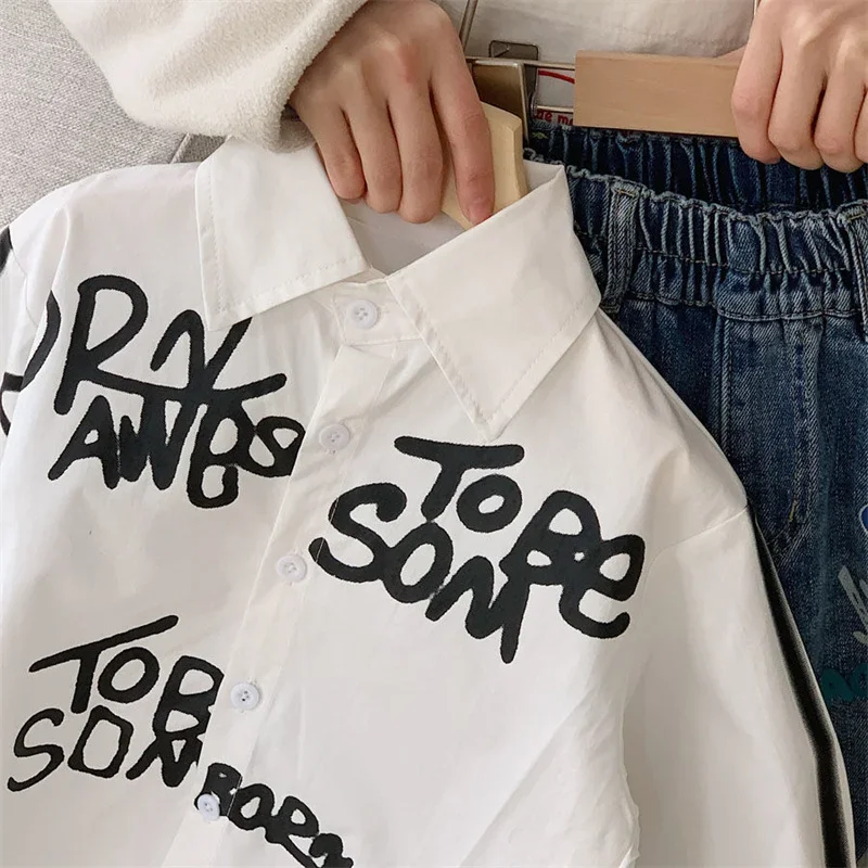 Outwear Cotton 2025 Simple Spring Autumn Shirts Outwear Teenagers Overcoat Children's Cloth Boys Baby's Kids Blouse Coat Jacket
Outwear Cotton 2025 Simple Spring Autumn Shirts Outwear Teenagers Overcoat Children's Cloth Boys Baby's Kids Blouse Coat Jacket