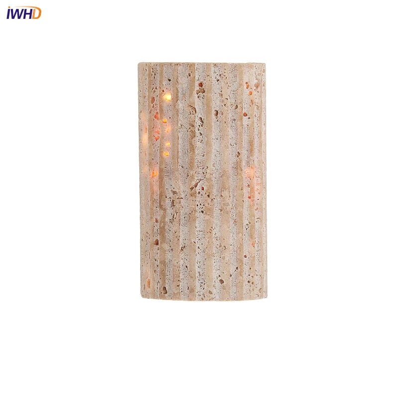 IWHD Yellow Travertine LED Wall Light For Room Decoration Wall Lamp Living Dining Room Bulb Included Applique Murale Intérieure
IWHD Yellow Travertine LED Wall Light For Room Decoration Wall Lamp Living Dining Room Bulb Included Applique Murale Intérieure